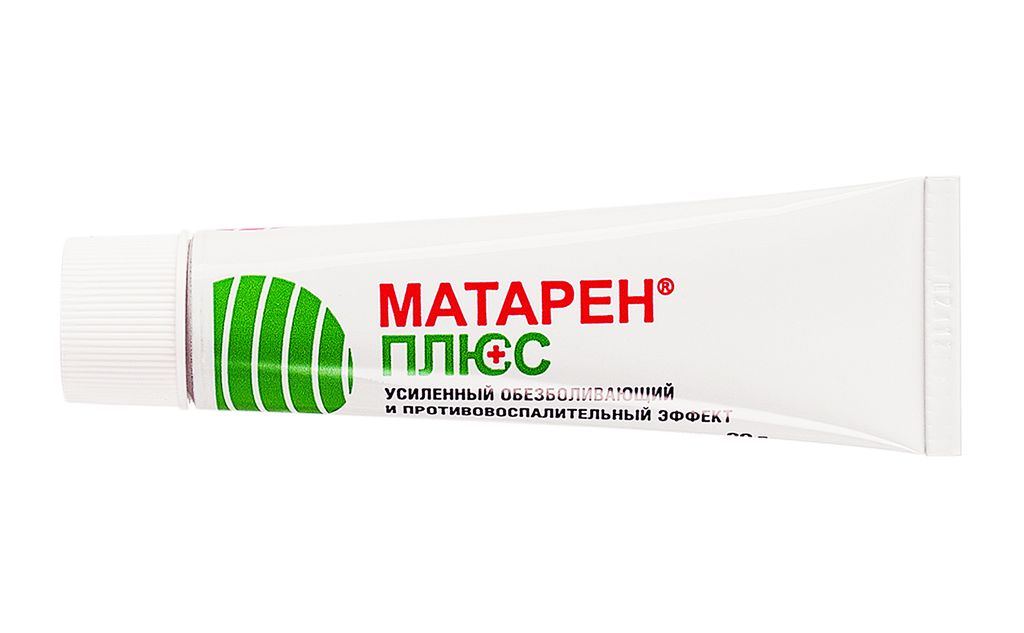 Матарен плюс, крем для наружного применения, 50 г, 1 шт.