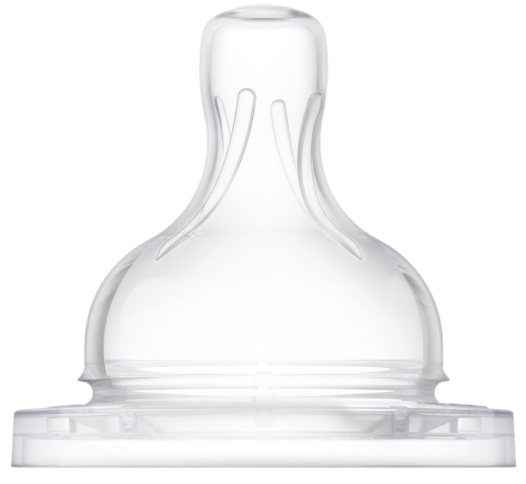 Philips Avent Anti-colic Соска силиконовая, SCY761/02, для детей с рождения, медленный поток, 2 шт.