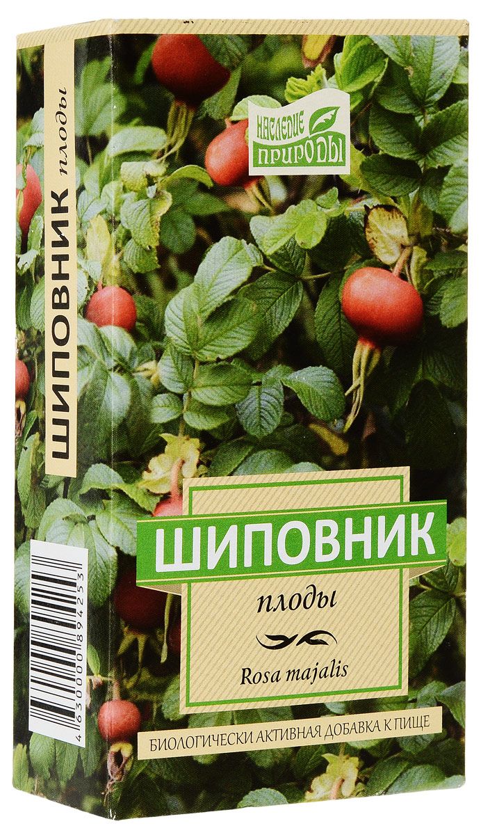 фото упаковки Наследие природы Шиповника плоды