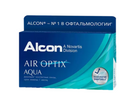 Alcon Air Optix aqua контактные линзы плановой замены, BC=8.6 d=14.2, D(-3.25), 3 шт.