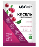 ABC Healthy Food Витошка Кисель детский витамины-кальций, со вкусом клюквы, 25 г, 1 шт.