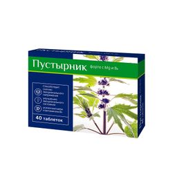 Пустырник форте с магнием и витамином В6