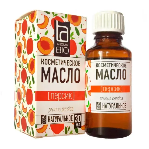 AromaBio Масло косметическое Персик, масло косметическое, 30 мл, 1 шт.