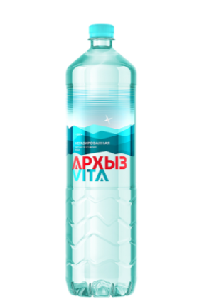 Архыз Vita вода горная природная минеральная, вода питьевая негазированная, 1.5 л, 1 шт.