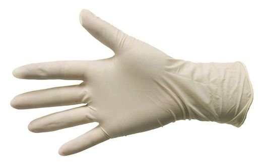 SFM Перчатки смотровые латексные нестерильные, S, перчатки неопудренные, пара, 1 шт.